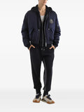 Dolce & Gabbana hooded embroidered bomber jacket