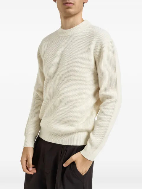 Les Deux crewneck ribbed-knit sweater