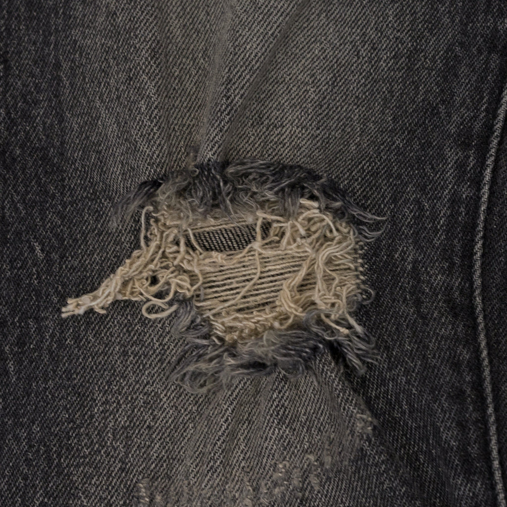 Black Vintage Flare Blowout P004 Jeans