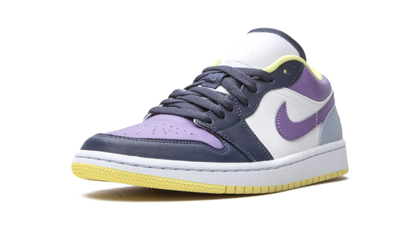 Air Jordan 1 Low SE WMNS "Mismatched" - Purple & Magenta